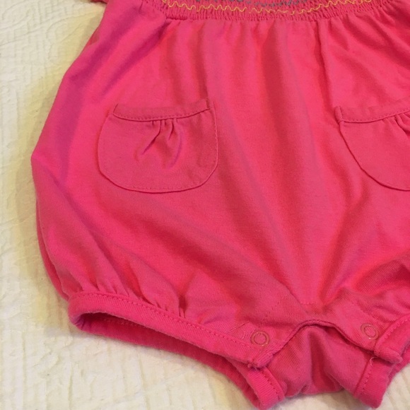 3-6m (6/$20) Hot Pink Romper by George - Picture 4 of 8